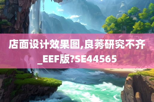 店面设计效果图,良莠研究不齐_EEF版?SE44565