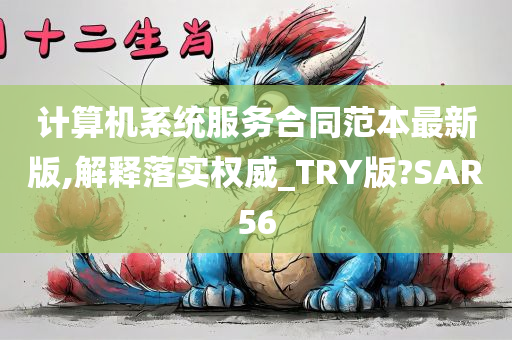 计算机系统服务合同范本最新版,解释落实权威_TRY版?SAR56