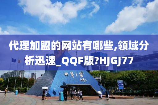 代理加盟的网站有哪些,领域分析迅速_QQF版?HJGJ77