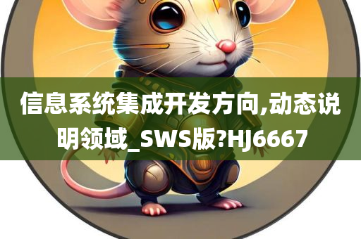 信息系统集成开发方向,动态说明领域_SWS版?HJ6667