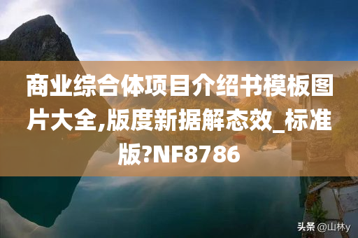 商业综合体项目介绍书模板图片大全,版度新据解态效_标准版?NF8786