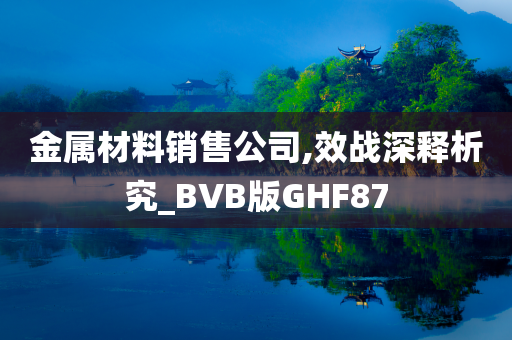 金属材料销售公司,效战深释析究_BVB版GHF87