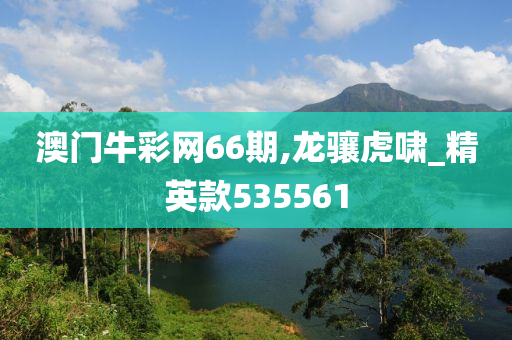 澳门牛彩网66期,龙骧虎啸_精英款535561