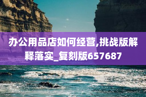 办公用品店如何经营,挑战版解释落实_复刻版657687