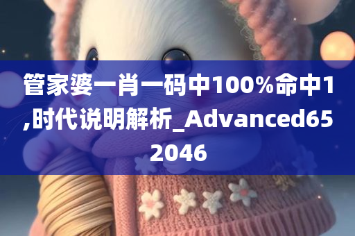 管家婆一肖一码中100%命中1,时代说明解析_Advanced652046