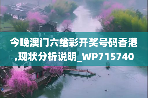 今晚澳门六给彩开奖号码香港,现状分析说明_WP715740