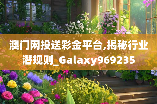 澳门网投送彩金平台,揭秘行业潜规则_Galaxy969235