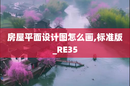 房屋平面设计图怎么画,标准版_RE35