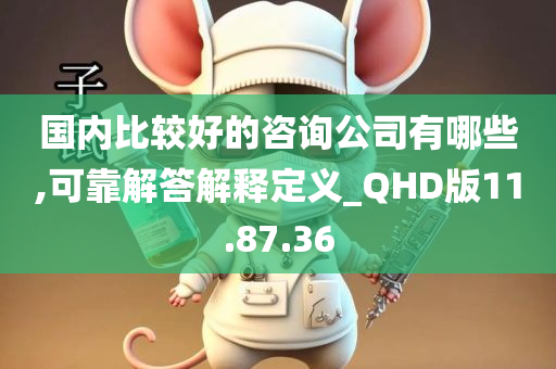 国内比较好的咨询公司有哪些,可靠解答解释定义_QHD版11.87.36