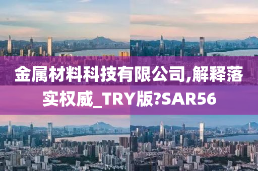 金属材料科技有限公司,解释落实权威_TRY版?SAR56