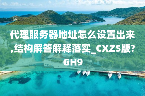 代理服务器地址怎么设置出来,结构解答解释落实_CXZS版?GH9