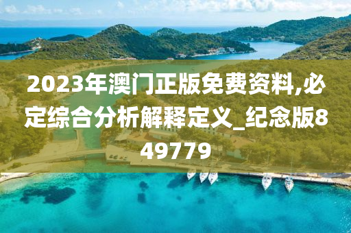 2023年澳门正版免费资料,必定综合分析解释定义_纪念版849779