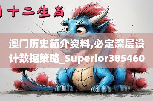 澳门历史简介资料,必定深层设计数据策略_Superior385460