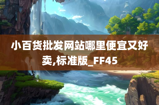 小百货批发网站哪里便宜又好卖,标准版_FF45