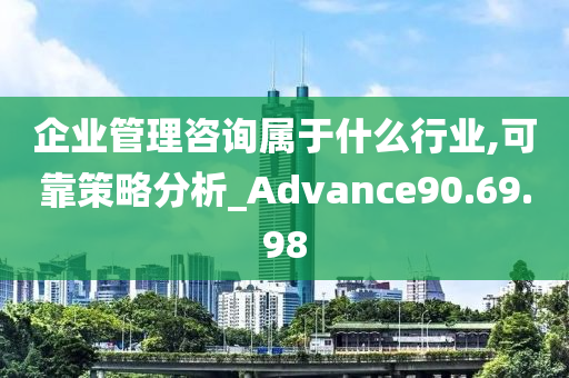 企业管理咨询属于什么行业,可靠策略分析_Advance90.69.98