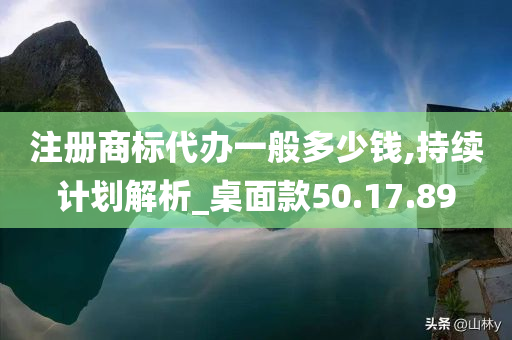 注册商标代办一般多少钱,持续计划解析_桌面款50.17.89