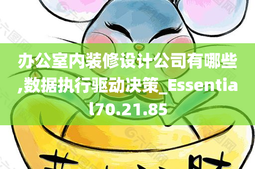 办公室内装修设计公司有哪些,数据执行驱动决策_Essential70.21.85