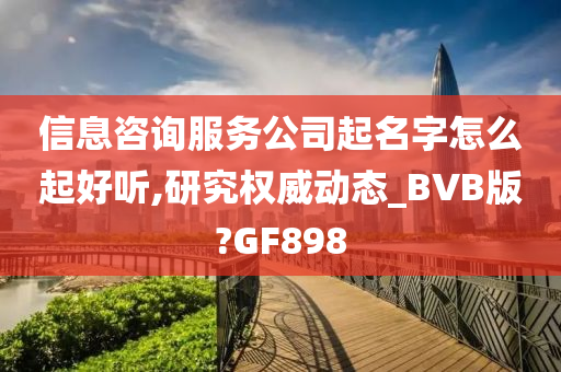 信息咨询服务公司起名字怎么起好听,研究权威动态_BVB版?GF898