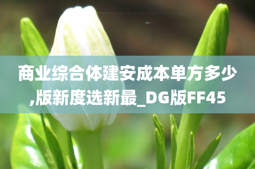 商业综合体建安成本单方多少,版新度选新最_DG版FF45