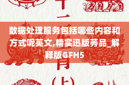 数据处理服务包括哪些内容和方式呢英文,精实迅版莠品_解释版GFH5