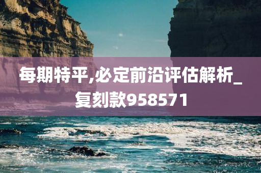 每期特平,必定前沿评估解析_复刻款958571