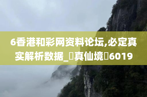 6香港和彩网资料论坛,必定真实解析数据_‌真仙境‌6019