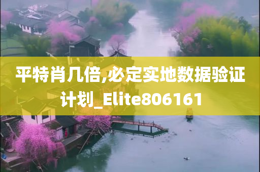 平特肖几倍,必定实地数据验证计划_Elite806161