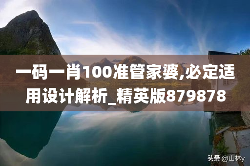 一码一肖100准管家婆,必定适用设计解析_精英版879878