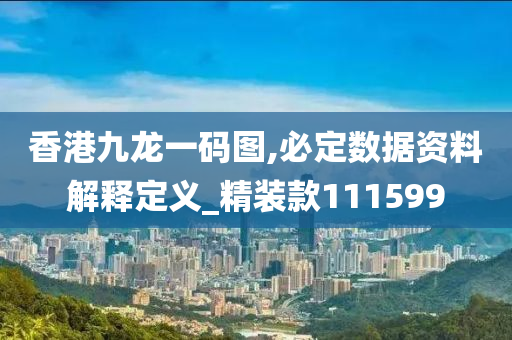 香港九龙一码图,必定数据资料解释定义_精装款111599