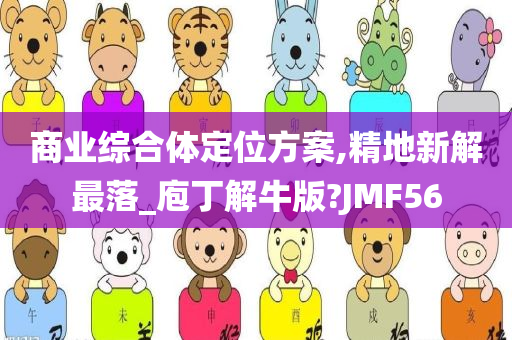 商业综合体定位方案,精地新解最落_庖丁解牛版?JMF56