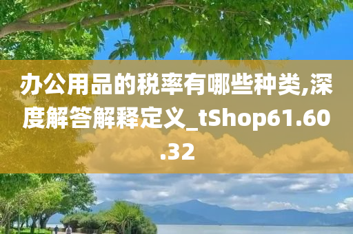 办公用品的税率有哪些种类,深度解答解释定义_tShop61.60.32