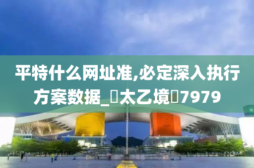 平特什么网址准,必定深入执行方案数据_‌太乙境‌7979