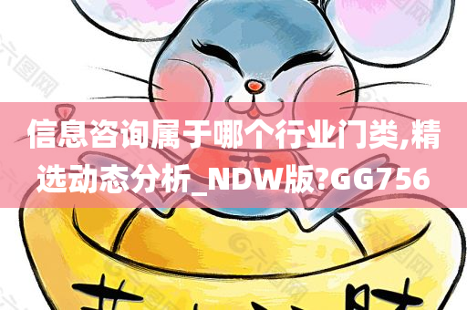 信息咨询属于哪个行业门类,精选动态分析_NDW版?GG756