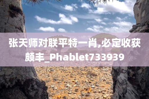 张天师对联平特一肖,必定收获颇丰_Phablet733939