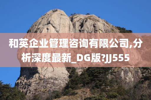 和英企业管理咨询有限公司,分析深度最新_DG版?JJ555