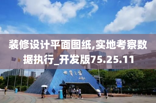 装修设计平面图纸,实地考察数据执行_开发版75.25.11