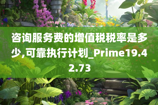 咨询服务费的增值税税率是多少,可靠执行计划_Prime19.42.73