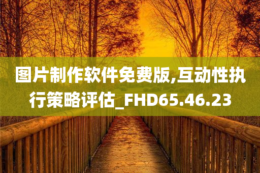 图片制作软件免费版,互动性执行策略评估_FHD65.46.23