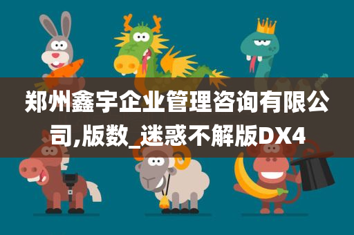 郑州鑫宇企业管理咨询有限公司,版数_迷惑不解版DX4