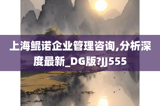 上海鲲诺企业管理咨询,分析深度最新_DG版?JJ555