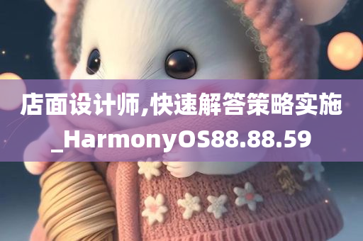 店面设计师,快速解答策略实施_HarmonyOS88.88.59