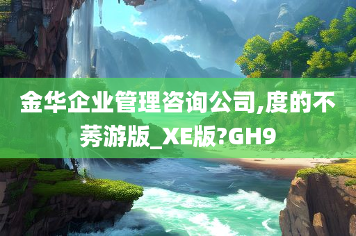 金华企业管理咨询公司,度的不莠游版_XE版?GH9