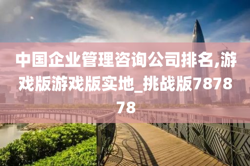 中国企业管理咨询公司排名,游戏版游戏版实地_挑战版787878