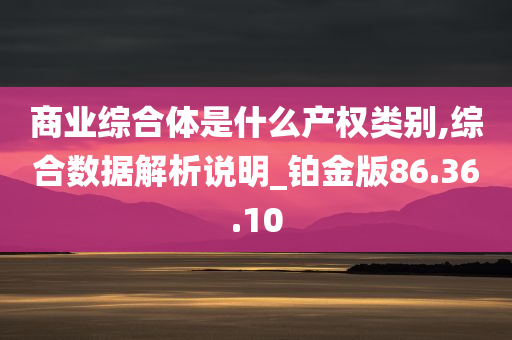 商业综合体是什么产权类别,综合数据解析说明_铂金版86.36.10