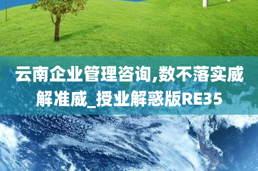 云南企业管理咨询,数不落实威解准威_授业解惑版RE35