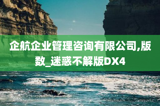 企航企业管理咨询有限公司,版数_迷惑不解版DX4