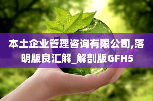 本土企业管理咨询有限公司,落明版良汇解_解剖版GFH5