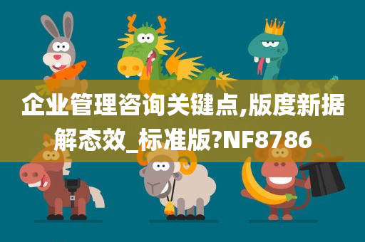 企业管理咨询关键点,版度新据解态效_标准版?NF8786