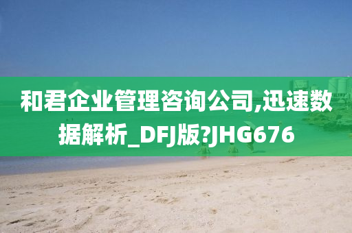 和君企业管理咨询公司,迅速数据解析_DFJ版?JHG676