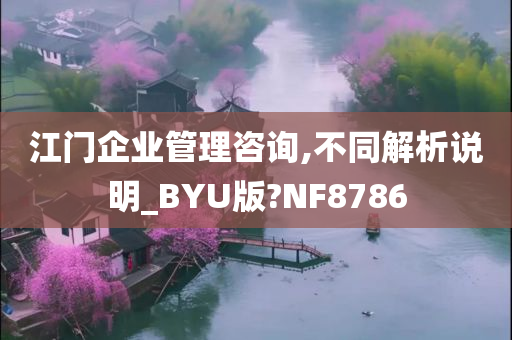 江门企业管理咨询,不同解析说明_BYU版?NF8786